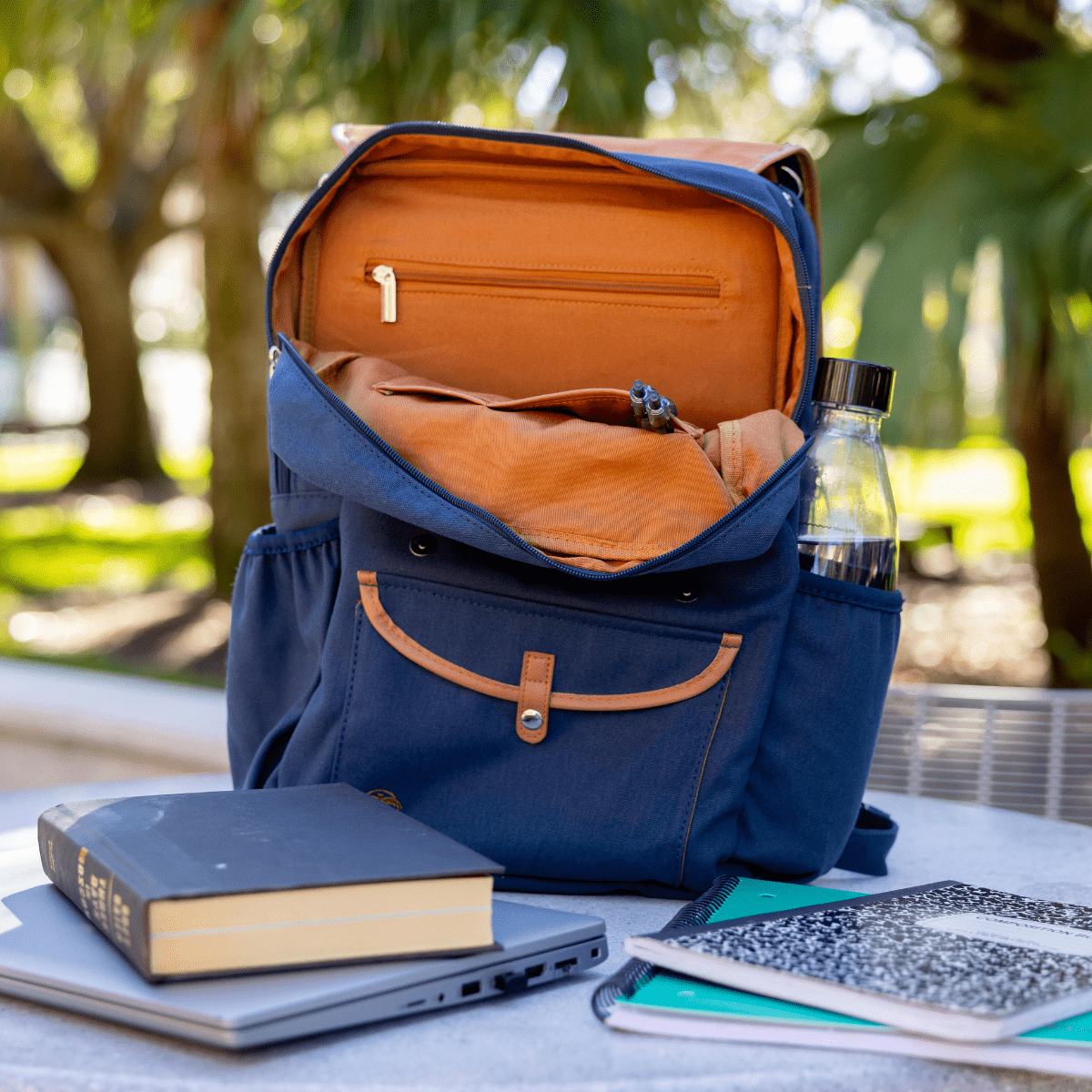 Sheyd Bags Double Pannier Backpack in Blue – Convertible Double Pannier for Bicycles - Sheyd Bags