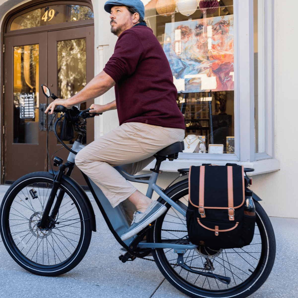 bike backpack for laptop Sheyd Bags | Double Pannier Bike Backpack Laptop